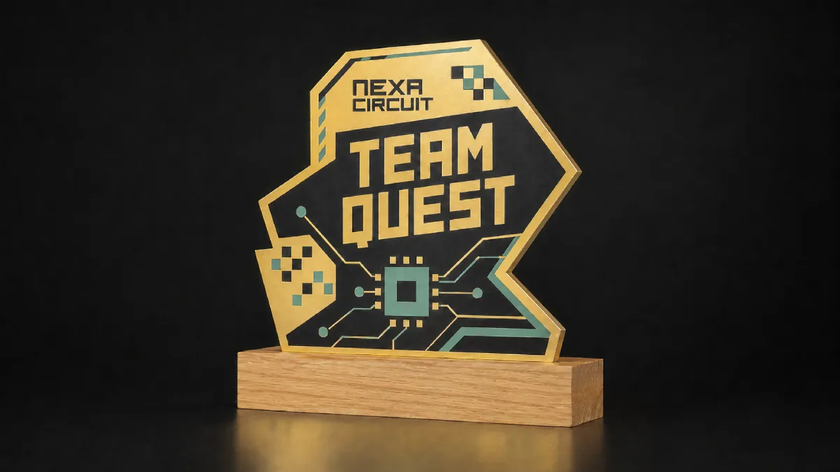 Gaming-Trophäen für Teamturniere