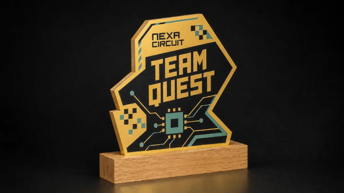 Gaming-Trophäen für Teamturniere