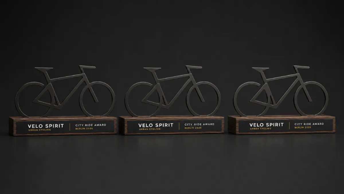 Radsport-Trophäen für Radrennen