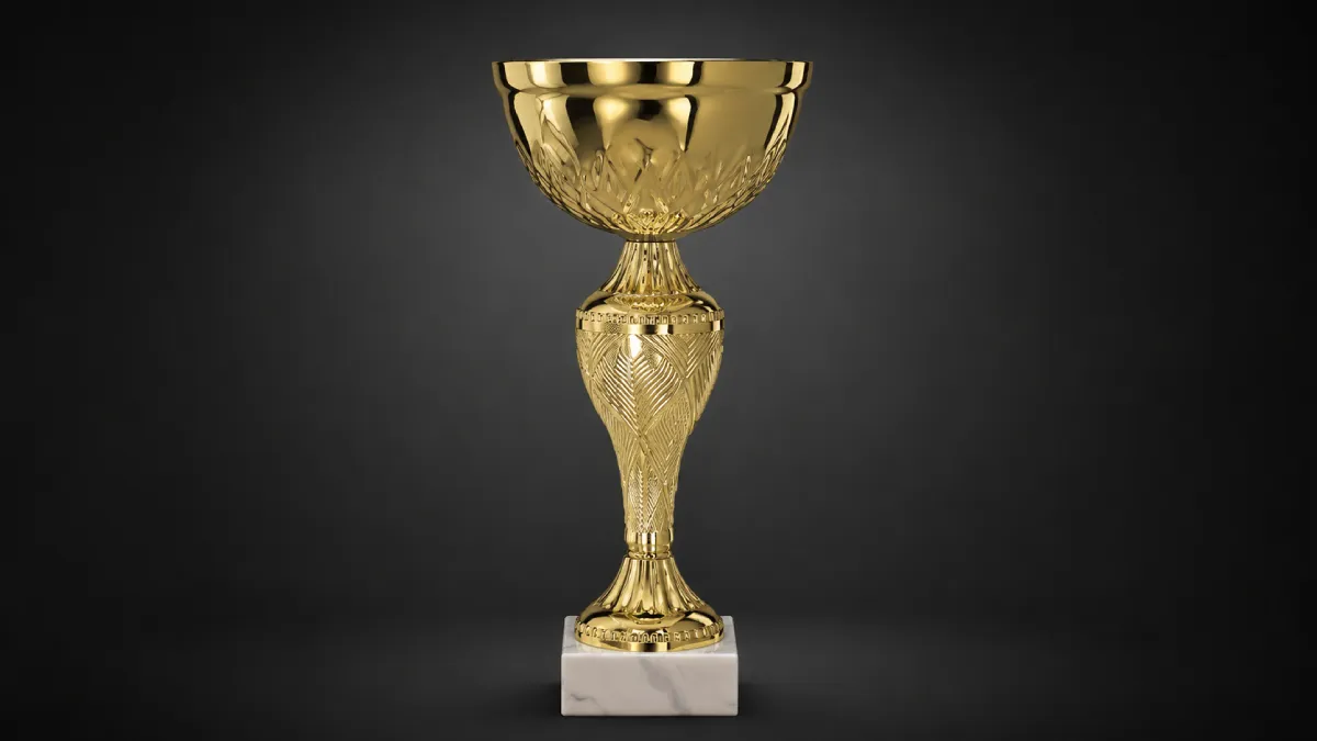 puchar-1-PU0001-1 Gold Metal Cup Trophy